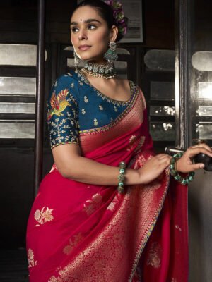 Silken Aura – Minimal Luxe Saree